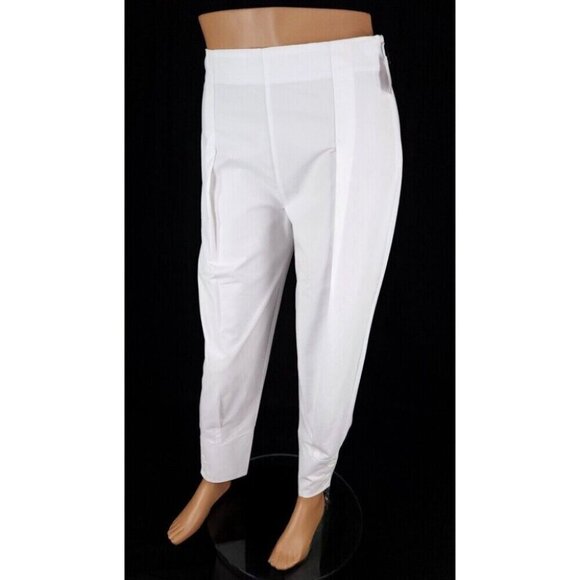 Molly Goddard Casual Cotton Pants Size UK 10 US S Womens White NWT - Picture 3 of 13